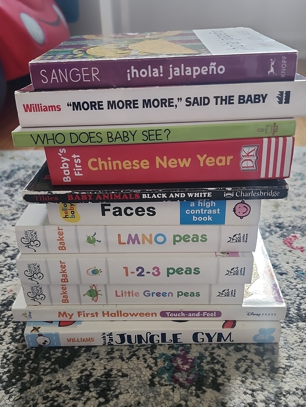 11 Children's Assorted Board Book Titles